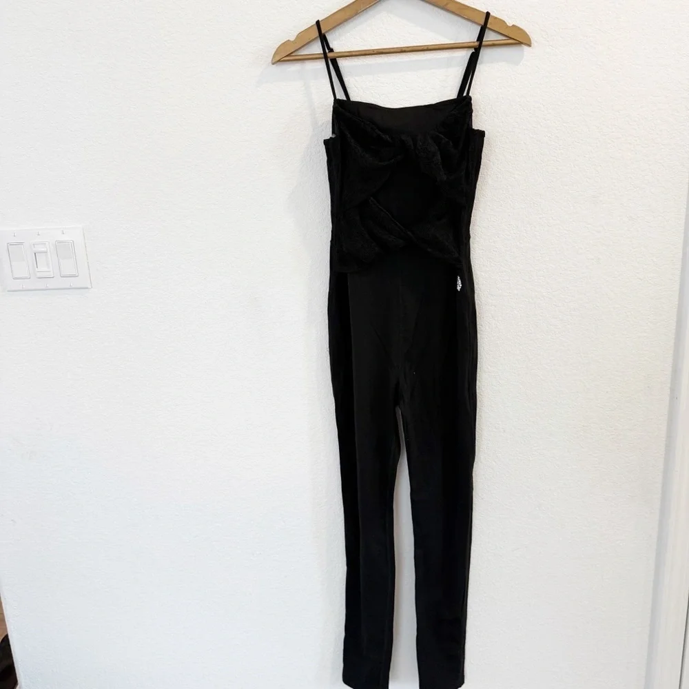 Free People Movement- NWOT Lace Me Up Onesie SM